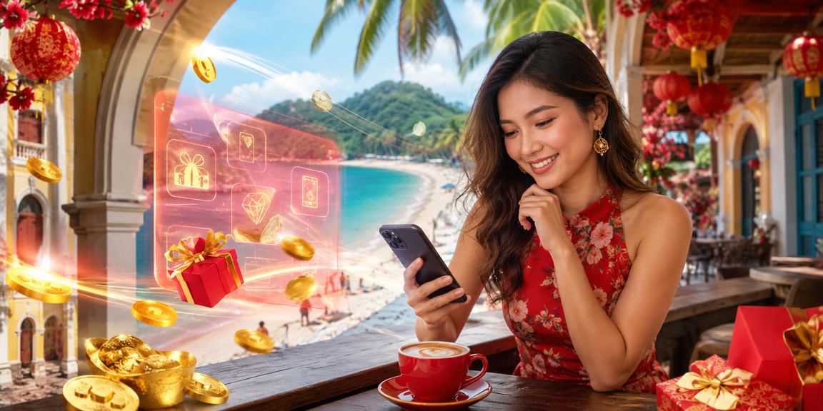Pengguna nss250 menikmati bonus cashback dengan data peribadi terlindung di Langkawi