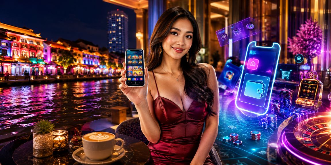Pengguna nss250 bermain kasino mudah alih melalui aplikasi Android di Melaka