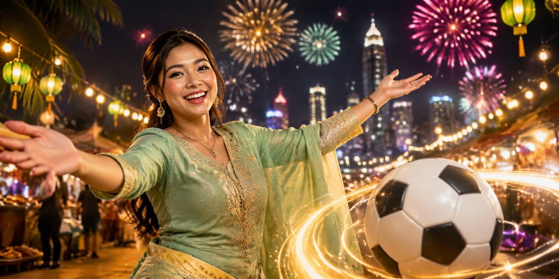 Pengguna nss250 menikmati taruhan bola sepak semasa Hari Raya di Seremban